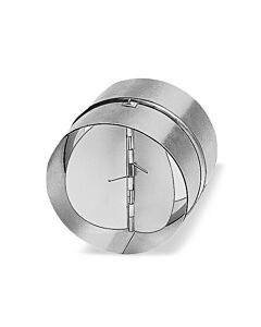 Helios Rohr-Rückschlagklappe RSK 100  60603  DN 100, Kunststoff, weiss