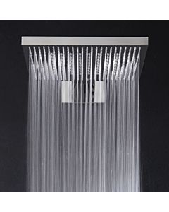 Herzbach LIVING SPA wall-mounted rain shower TWIN FLOW 11.044277. 2000 .09 300x300mm, stainless steel