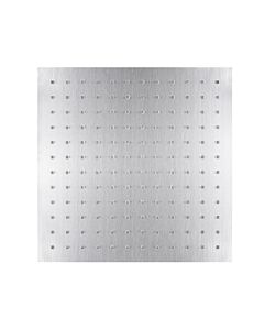Herzbach Living Spa iX Herzbach Living Spa iX 19.600300. 2000 .09 square, brushed stainless steel, 300x300mm