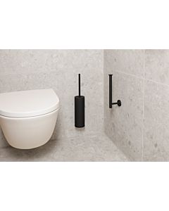 Herzbach Support de rouleau de papier de rechange noir profond 23.815050. 2000 .12 noir mat, montage mural
