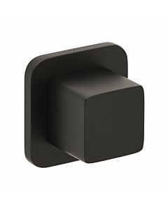 Herzbach Deep Black Fertigmontageset 36.295870.1.12 Unterputz-Ventil, mit Zwei- oder Dreiwegeumsteller, schwarz matt