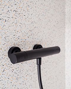 Herzbach Deep Black Brause-Thermostat 23.131100.1.12 schwarz matt