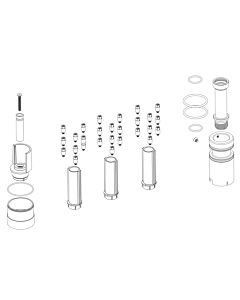 Herzbach MODUL7 extension 20mm 70.738003. 2000 .09 PUSH thermostat 3 Verbraucher