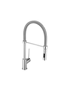 Herzbach Design new Küchenarmatur 10.135270.1.01 chrom, Ausladung 22 cm