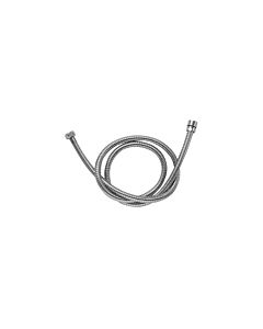 Herzbach Living Spa Brauseschlauch 11035300101 chrom, 1/2""x1/2""x1,50 m, Metall-Agraff