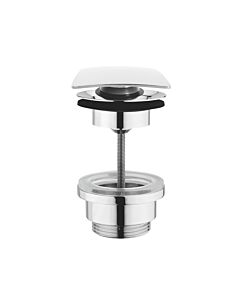 Herzbach Ablaufventil 11.432600.1.01 1 1/4", mit/ohne Push-Druckverschluss, chrom