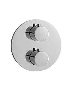 Herzbach Mare Brausethermostat 11503055101 chrom, Unterputzthermostat, round, 3 Verbraucher