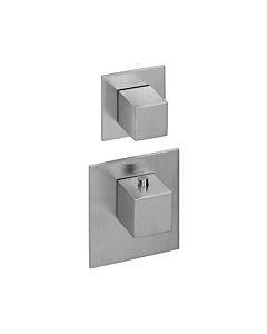 Herzbach Logic XL Herzbach Universal module thermostat Universal , 2 panneaux de tableau de bord carrés, acier inoxydable brossé