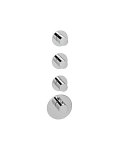 Herzbach Logic XL Herzbach Logic XL 11.523015. 2000 .01 Universal thermostat module, 4 round mixer Universal chrome