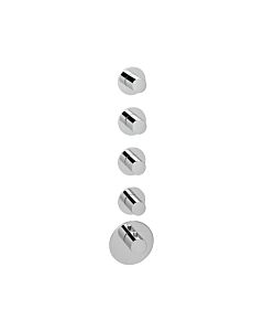 Herzbach Logic XL Herzbach Logic XL 11.524015. 2000 .01 module de thermostat Universal , 5 chromé tableau de bord ronds, chromé