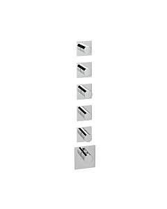 Herzbach Logic XL Herzbach Logic XL 11.525010. 2000 .01 Universal thermostat module, 6 angular faucet Universal chrome