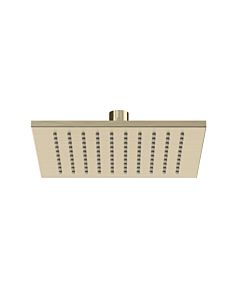 Douche de pluie Slim LIVING SPA Herzbach 200 x 200 mm, laiton et acier