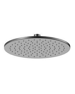 Herzbach LIVING SPA Slim-Regenbrause 11.600250.1.40 Ø 250 mm, Schwarz Stahl