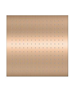 Douche Herzbach pluie Slim LIVING SPA 11.600300.2.39 300 x 300 mm, acier cuivré