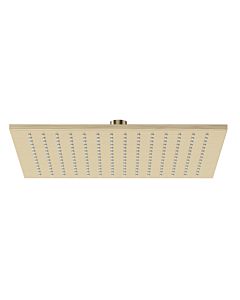 Douche de pluie Slim LIVING SPA Herzbach 300 x 300 mm, laiton et acier
