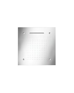 Herzbach Living Spa Kopfbrause 11600385201 Edelstahl poliert, 50x50 cm, Deckeneinbau