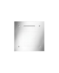Herzbach Living Spa Kopfbrause 11600385209 Edelstahl gebürstet, 500x500mm, Deckeneinbau