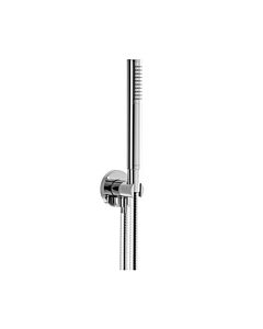 Herzbach Living Spa Brauseset 11620221201 chrom, Stabhandbrause ABS rund