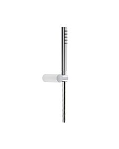 Herzbach Living Spa Wannenset 11.620222.3.01 chrom, mit Konushalter, Brauseschlauch 1.600mm, round