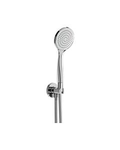 Herzbach Living Spa Brauseset 11620224201 chrom, mit Wandanschlussbogen