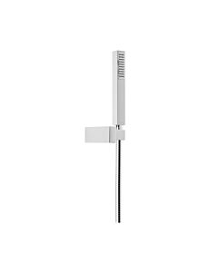 Herzbach Living Spa Brauseset 11630221101 chrom, mit Stabhandbrause ABS eckig