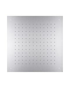 Herzbach Living Spa iX Regenbrause 11650000209  edelstahl gebürstet, 50 x 50 cm, Deckeneinbau