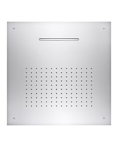 Herzbach Living Spa Kopfbrause 11650200201 Edelstahl poliert, 50x50 cm, Deckeneinbau