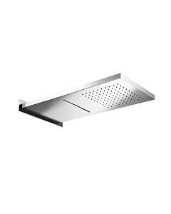 Herzbach Living Spa douche à effet pluie murale 11.661500.2.01 acier inoxydable poli, 592x270mm, pluie / jets, mince