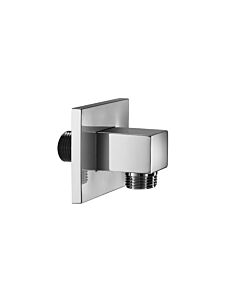 Herzbach Living Spa Wandanschlussbogen 11685400101 chrom, eckig