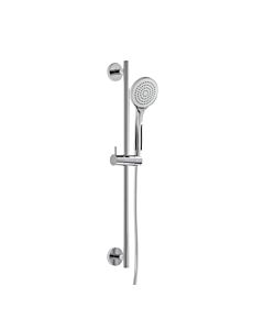 Herzbach Living Spa Brausegarnitur 11697180101 chrom, 90 cm, Handbrause Eco Air 100