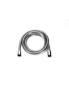 Herzbach Living Spa Brauseschlauch 11.925400.1.01 chrom, 125 cm 1250 mm, Metallflex, Anschlussgewinde 1/2"