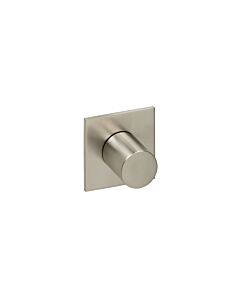 Herzbach Logic XL Fertigmontageset 11.958750.2.09 für Absperr- und Umstell-Modul, 70x70mm, Edelstahl gebürstet