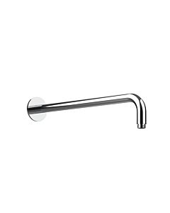 Herzbach LIVING SPA support mural 420mm 70 11.960420. 2000 .01 rond coudé chromé