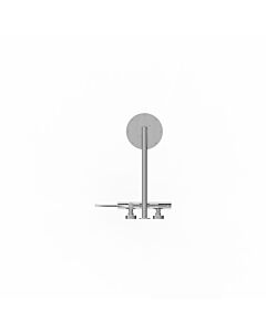 Herzbach LIVING SPA shower column RB 200mm 11.988220. 2000 .09 round, hand shower made of stainless steel