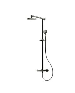 Herzbach LIVING SPA shower column RB 200mm 11.988520. 2000 .09 round, multi-hand shower stainless steel