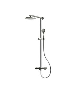 Herzbach LIVING SPA shower column RB 250mm 11.988525. 2000 .09 round, multi-hand shower stainless steel