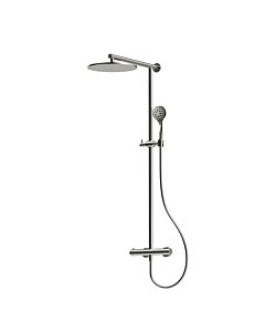 Herzbach LIVING SPA shower column RB 300mm 11.988530. 2000 .09 round, multi-hand shower stainless steel
