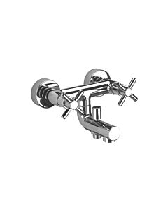 Herzbach Stilo Wannenarmatur 14952160101 chrom, Aufputz, eigensicher