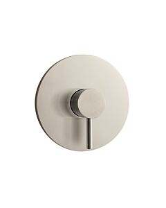 Herzbach Design iX 17.130555. 2000 .09 pour robinetterie de douche à encastrer, acier inoxydable brossé