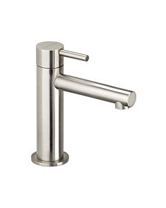 Herzbach Design iX Waschtischarmatur 17133210109 Edelstahl gebürstet, ohne Ablaufgarnitur