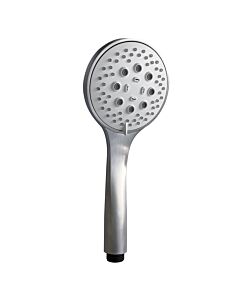 Herzbach Living Spa iX hand shower 17.675400. 2000 .09 with clean effect, shower head 100mm, brushed stainless steel