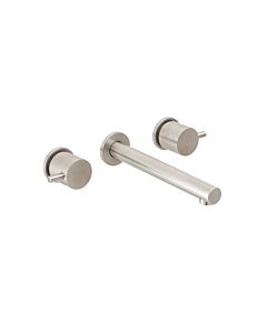 Herzbach Design iX Waschtischarmatur 17959000109 Edelstahl, Ausladung 21 cm, Unterputz Armatur