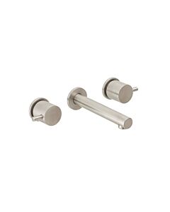 Herzbach Design iX Waschtischarmatur 17959050109 Edelstahl, Ausladung 16 cm, Unterputz Armatur