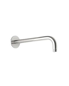 Herzbach Living Spa sept bras muraux ronds 17.960350. 2000 .09 350 mm, pour douche à effet pluie, 2000 /2&quot;, acier inoxydable brossé