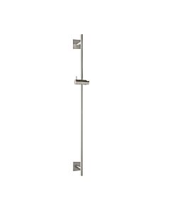 Herzbach Design iX Dusch-Wandstange 17.965900.2.09 900 mm, Rosette 70x70mm, Edelstahl gebürstet