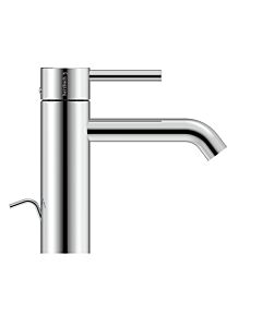 Herzbach DEEP basin mixer M-Size 130mm 18.023100.2.01 with pull-out waste set chrome