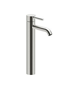 Mitigeur lavabo Herzbach DEEP iX XL 130 mm 18.023100.3.09 avec bonde à poussoir en acier inoxydable