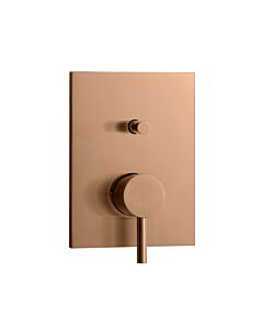 Herzbach Design iX PVD Mitigeur bain-douche 21.130305.2.39 Cuivre Acier, encastré, 180x130mm