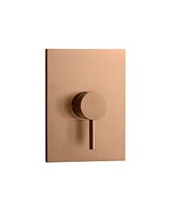 Herzbach Design iX PVD shower mixer 21.130555.2.39 Copper Steel, concealed, 180x130mm