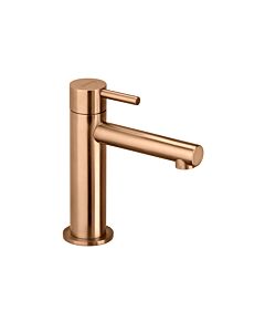 Herzbach Design iX PVD Waschtischarmatur 21.133210.1.39 S-Size, ohne Ablaufgarnitur, Copper Steel